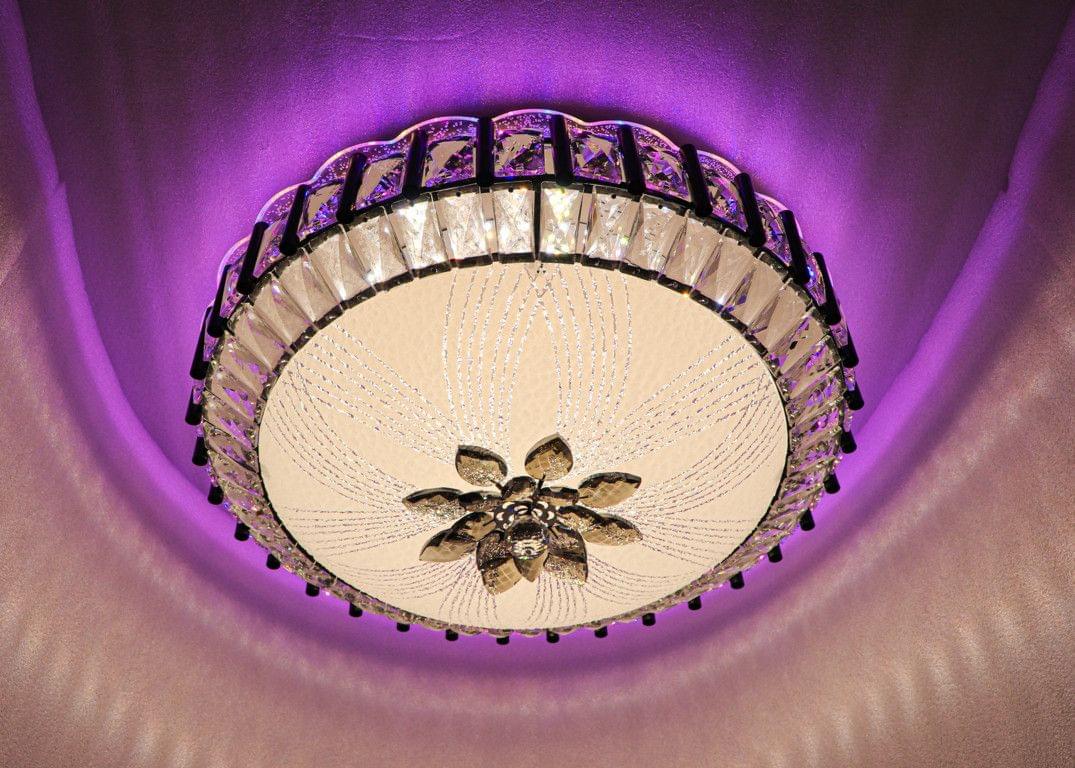 Peacock chandelier ceiling light 2506-500 Round with bluetooth