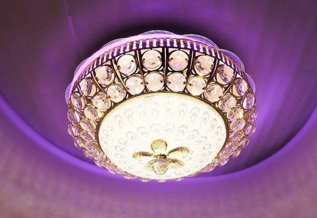 Swanart chandelier ceiling light 7001-400 Round with Bluetooth