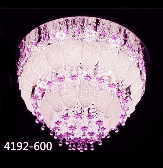 Peacock Chandelier Ceiling Lamp 24 inch 4192-600 Mp3 & Bluetooth