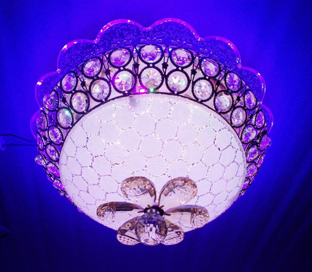 Peacock Chandelier Ceiling Lamp 12 inch 68347-300