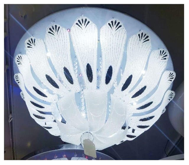 Peacock Chandelier Ceiling Lamp 24 inch 8013-600 Mp3 & Bluetooth