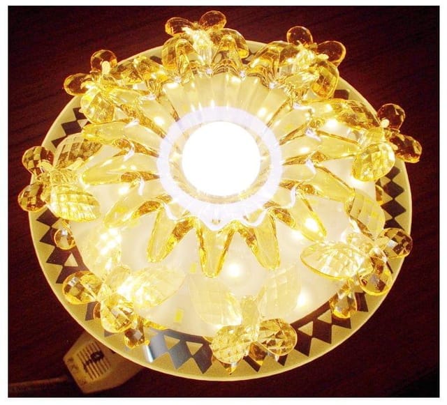 Peacock Chandelier 7 inch Ceiling Lamp 5742