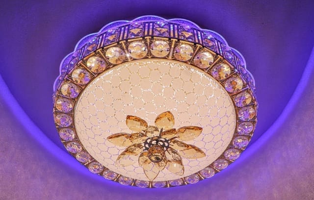 Peacock Chandelier Ceiling Lights 9001-500 with Bluetooth