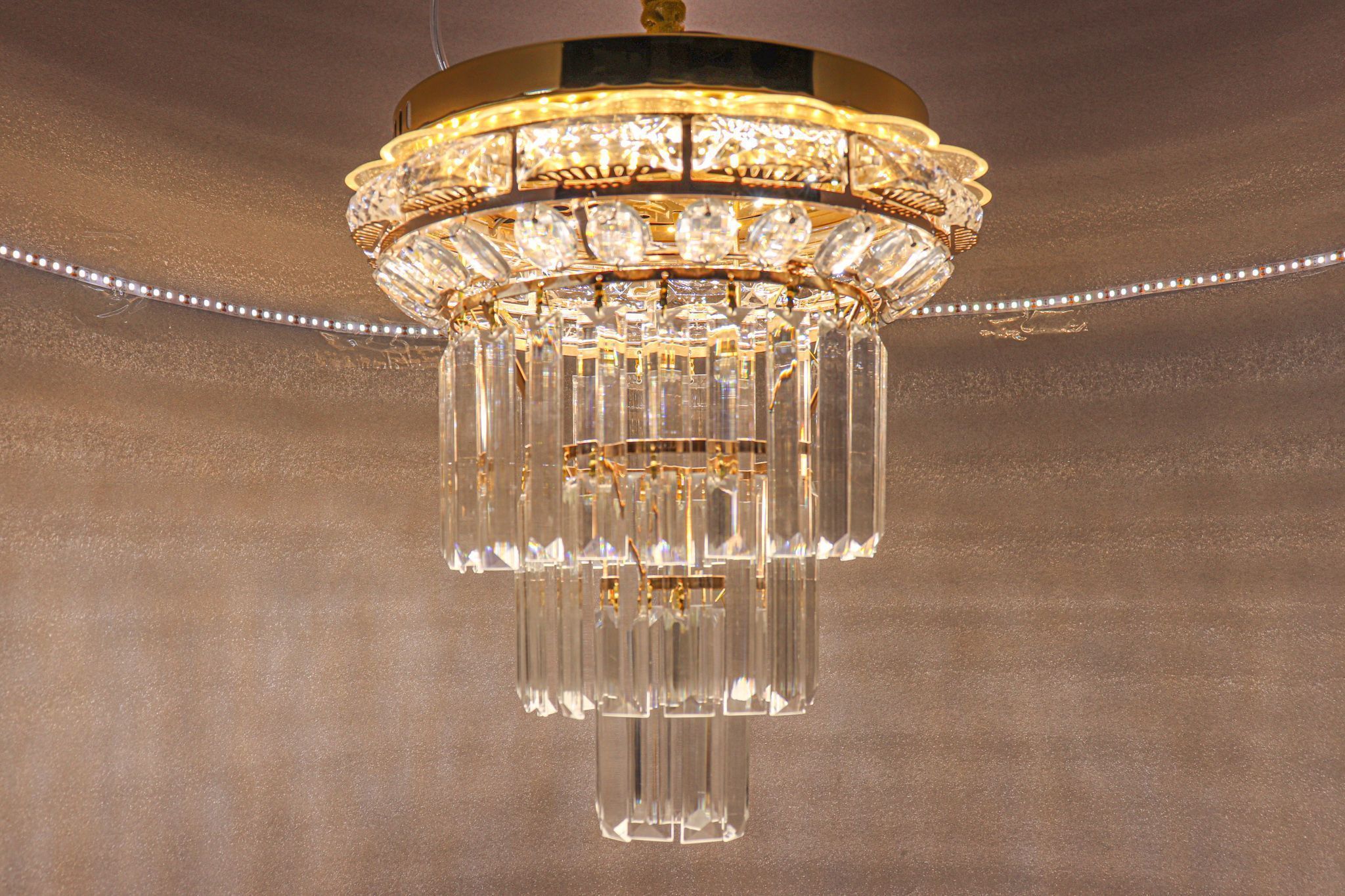 Swanart Crystal Pendant Chandelier Light P 1022-300