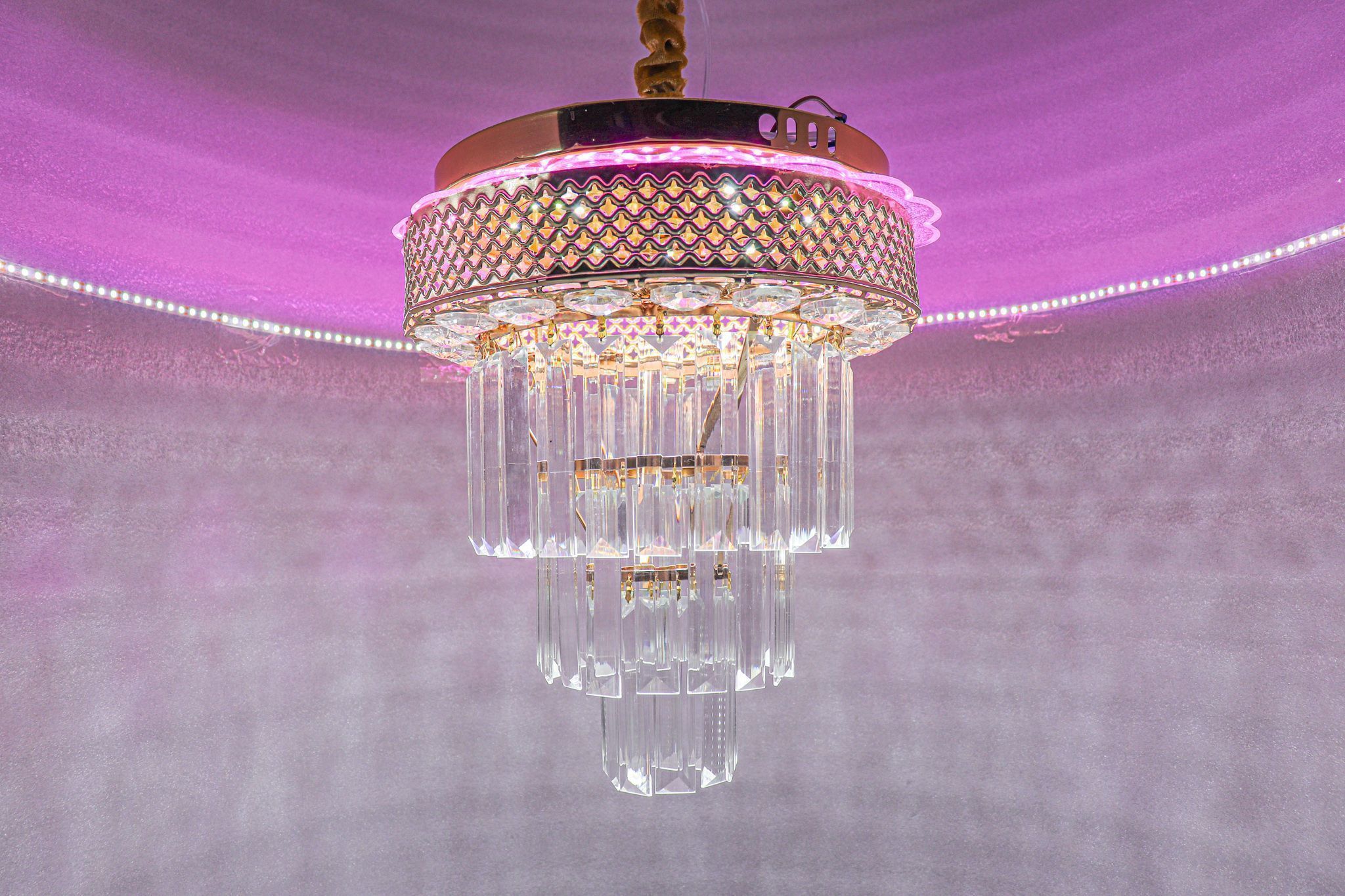 Swanart Crystal Pendant Chandelier Light P 1038-300