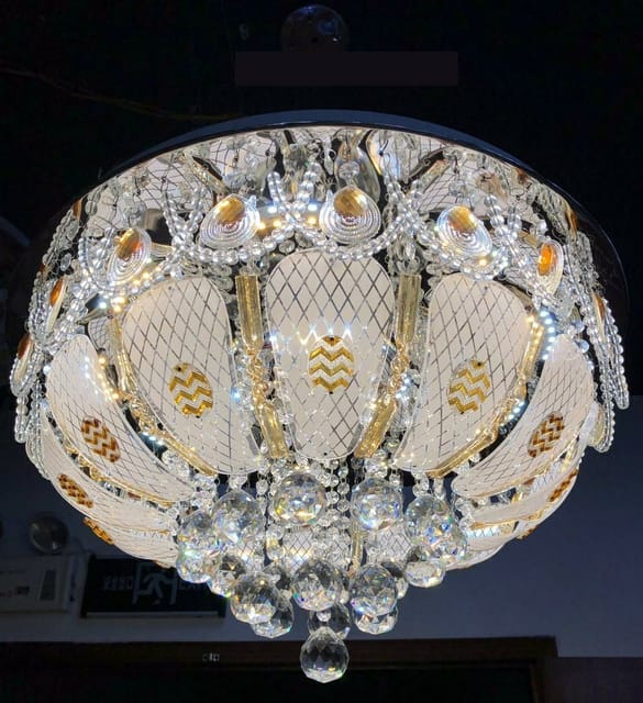 Swanart High-Efficiency REMOTE CONTROL Multi Colour CHANGING CHANDELIER with Integrated BLUETOOTH Connectivity