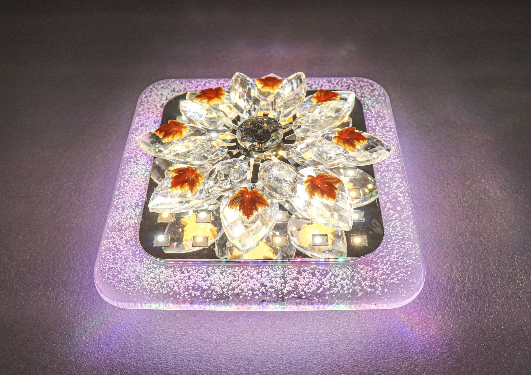 Swanart Crystal Moving Flower Chandelier & Wall Light - Exquisite Elegance for Your Home