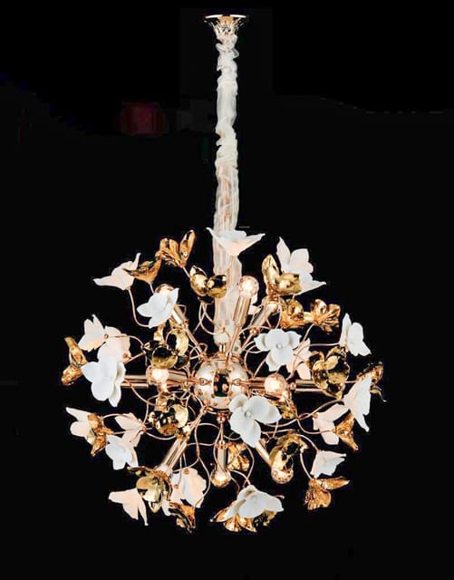 BrighteNIX Crystal Chandelier Light for Living Spaces, Luxurious Crystal Decor, Multiple Room Installation