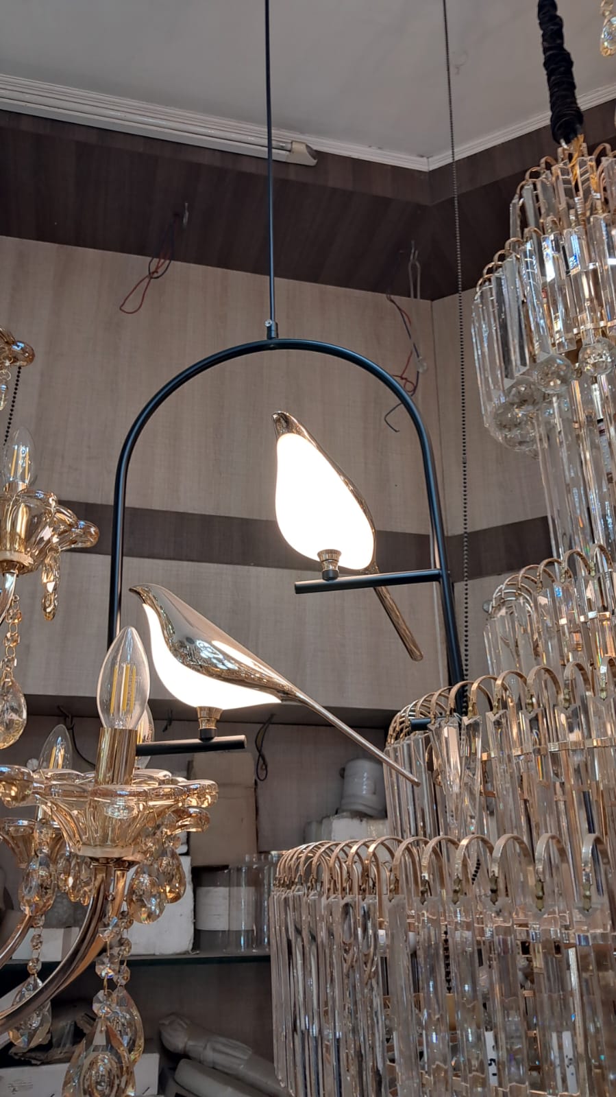 Swanart Chirpy Twin Lights: Brighten Your Space with a Touch of Nature