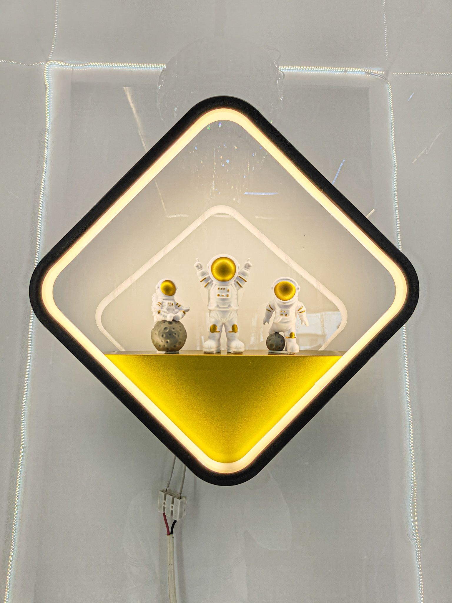 Swanart Astronaut Trio LED Wall Light - Out-of-This-World Décor