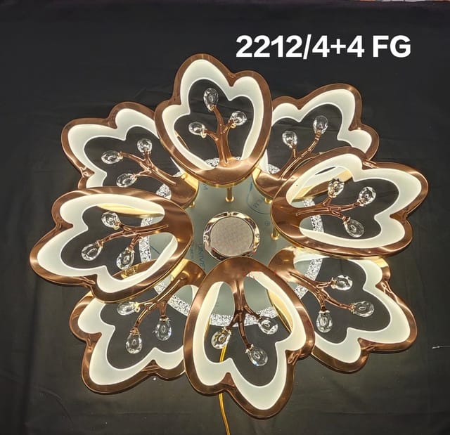 Elegant Flower Design LED Ceiling Light - Modern Fixture